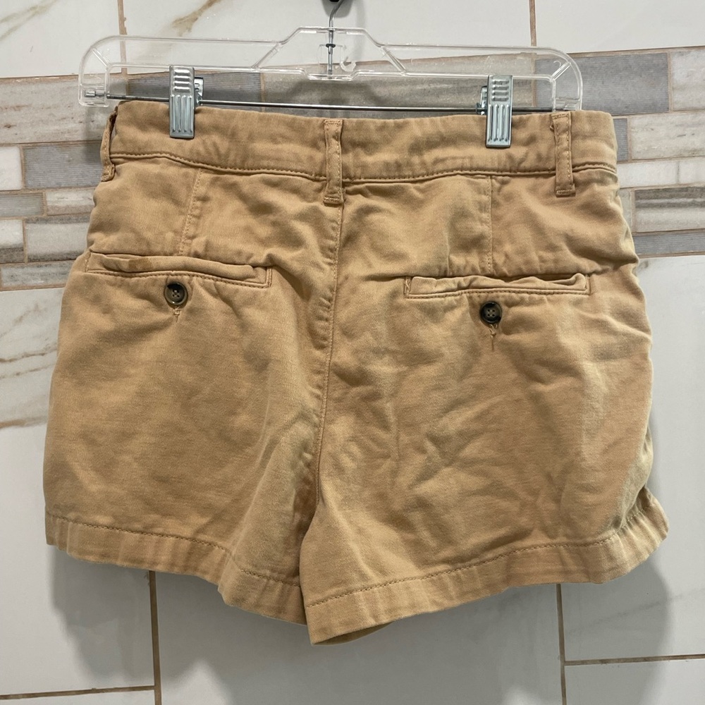 Free People Khaki Plaided Shorts Size 2 High Rise Casual - Picture 6 of 6